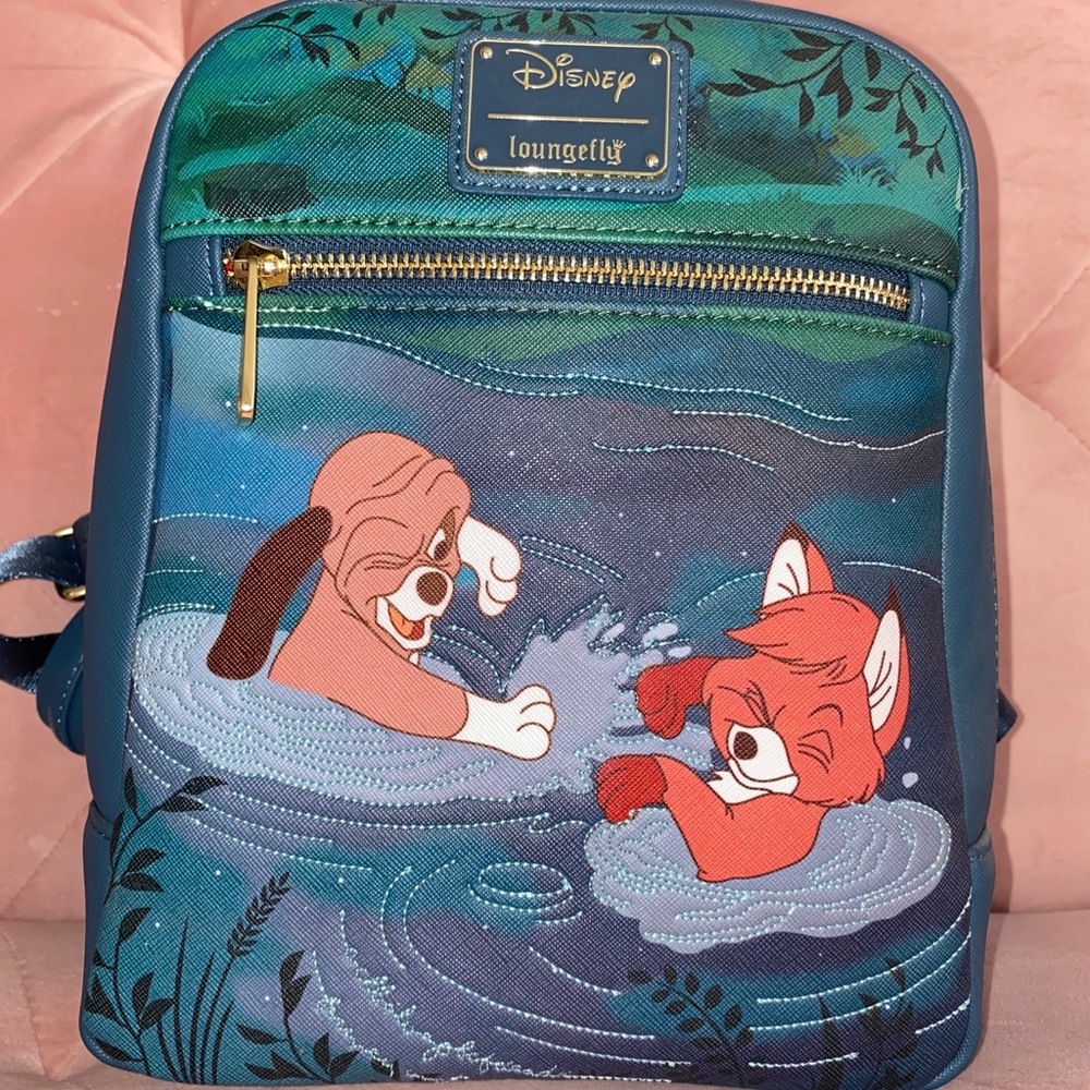 The fox and the hound loungefly backpack